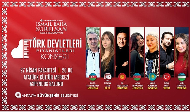 turk dunyasinin ezgileri antalyada bulusuyor