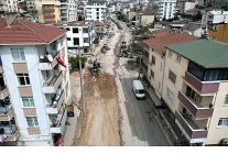 ugur mumcu caddesi bastan sona yenileniyor