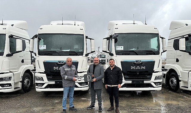 uluslararasi taahhut sirketi makimsan arac parkini 20 adet man cekiciyle guclendirdi