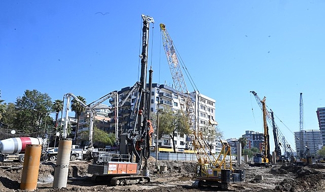 yeni dortyol koprulu kavsaginda calismalar devam ediyor