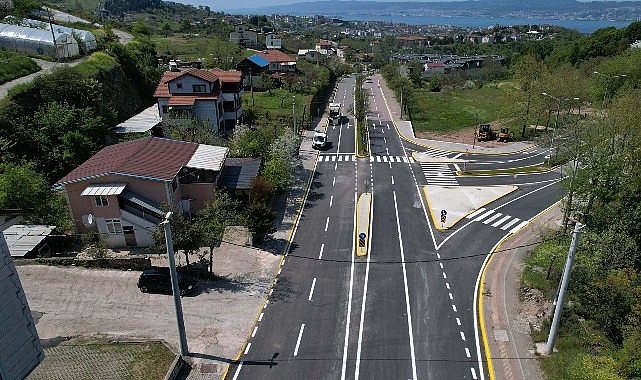 basiskelede yeni kavsak hizmete acildi