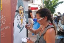 ayvalik acik hava sanat galerisine donusuyor