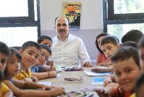 baskan altay bilgehane ve yaz kuran kursunda egitim goren ogrencilerle bulustu