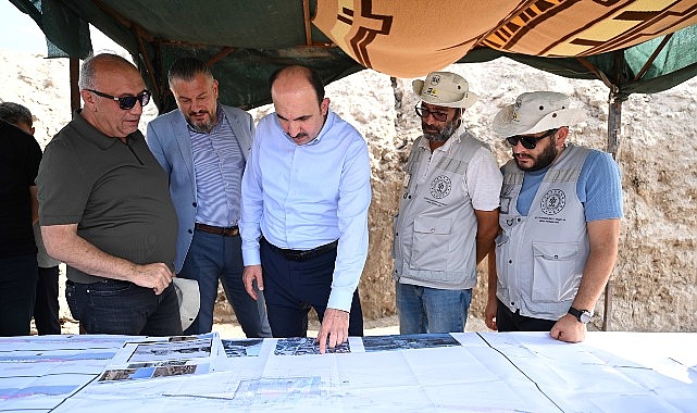 baskan altay larende kazisi konya tarihine etki edecek bir kesif oldu