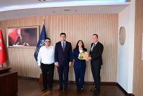 baskan cerciogluna aydin sanayi odasi ege kuru meyve ve mamulleri ihracatcilari birligi ve nazilli ticaret borsasindan ziyaret