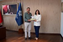 baskan cerciogluna germencik ziraat odasindan ziyaret