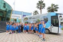 canikte gencler sporla bulusuyor