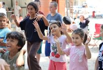 cocuklar tatilin tadini eglenceyle cikardi