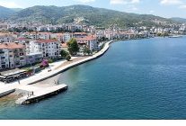degirmendere sahili dalga kirici setle guclendirildi