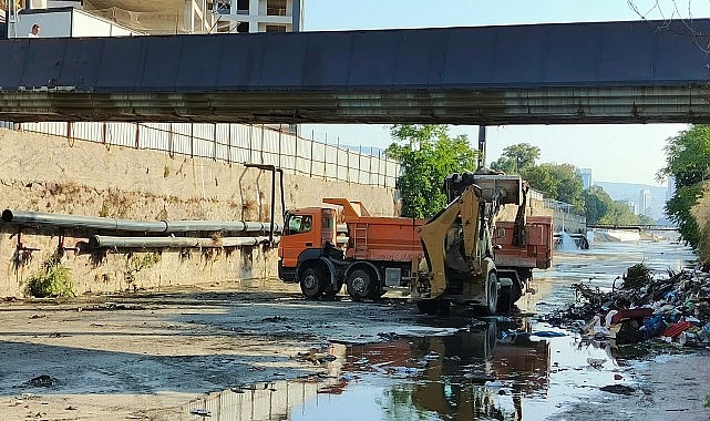 Dereden Körfez’e kesintisiz temizlik 1 dereden korfeze kesintisiz temizlik