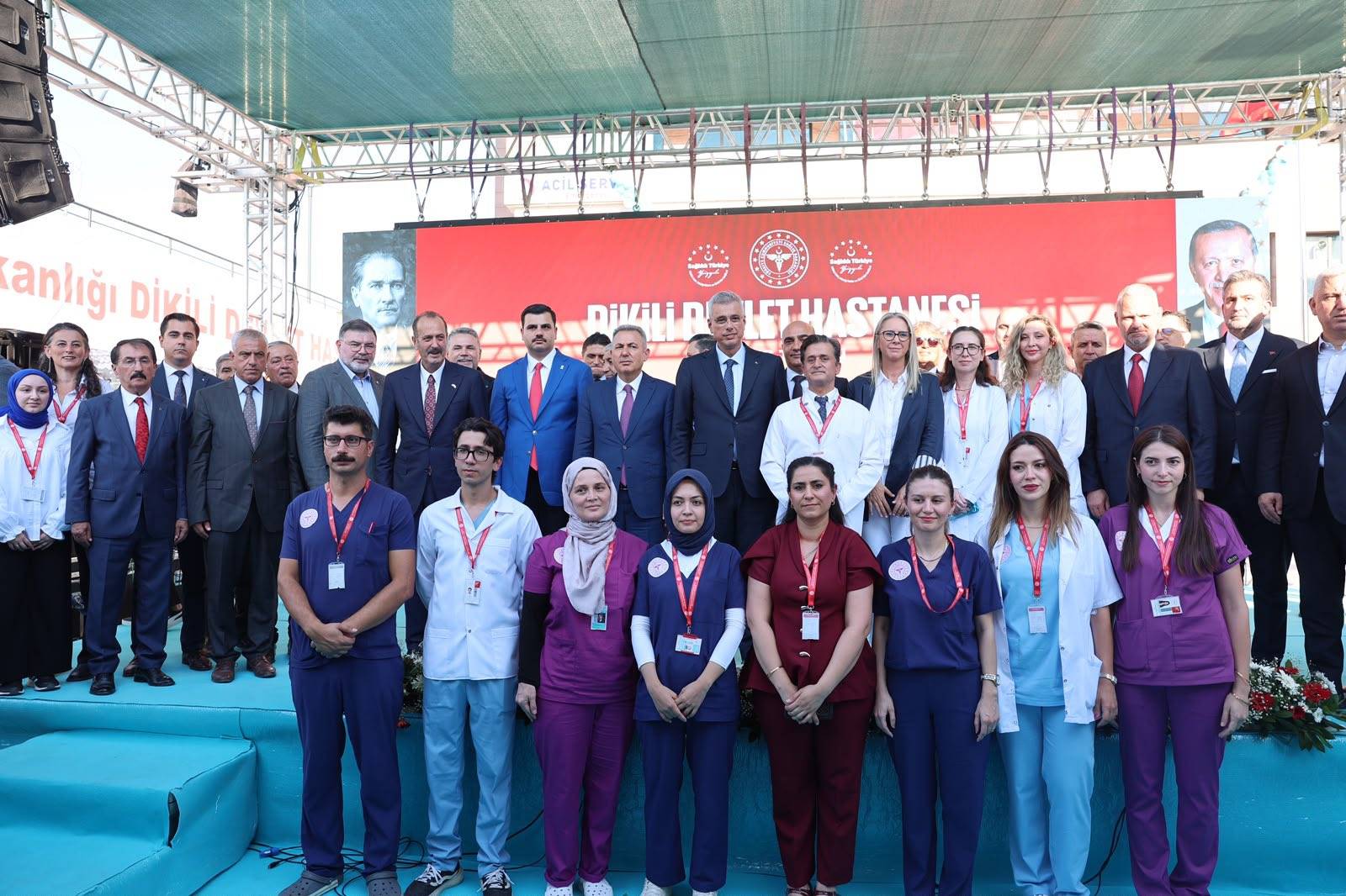 Dikili Devlet Hastanesi Törenle Hizmete Girdi 1 dikili hastanesi
