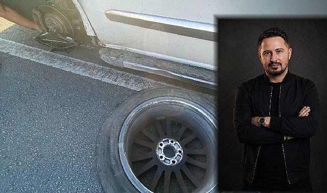 DJ Mahmut Görgen Ölümden Döndü! Seyir Halindeki Aracın Tekeri Fırladı 1 dj mahmut gorgen olumden dondu seyir halindeki aracin tekeri firladi