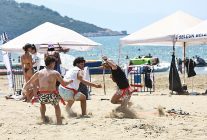 efes selcuk beach flag futbol turnuvasina ev sahipligi yapti