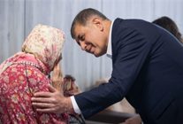 emeklilerden baskan tugaya tesekkur