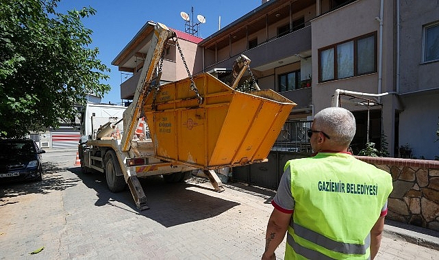 Gaziemir Belediyesi’nden çevreyi kirletenlere karşı güçlü mücadele 1 gaziemir belediyesinden cevreyi kirletenlere karsi guclu mucadele