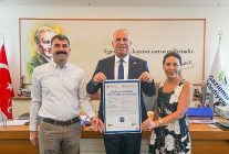 gaziemir belediyesinin cevreci calismalarina sifir atik belgesi