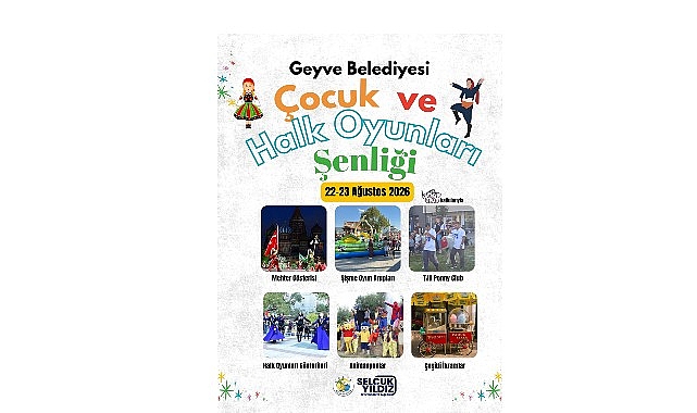 Geyve’de Çocukların Neşesi Halk Oyunlarının Coşkusuyla Buluşacak 1 geyvede cocuklarin nesesi halk oyunlarinin coskusuyla bulusacak