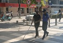 gorme engelli vatandasa zabitadan destek eli