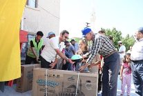 gule oynaya camiye gel projesinde hak kazanan 13 bin cocuga bisiklet dagitimi basladi