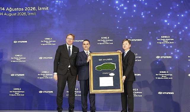hyundai motor turkiye ilk elektrikli araci ioniq 3un uretimine basladi