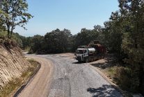 inegolde 6 kirsal mahallenin yolu yenileniyor