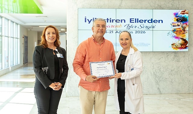 “İyileştiren Ellerden Rengârenk İzler” Sergisi Sanatseverlerle Buluştu 1 iyilestiren ellerden rengarenk izler sergisi sanatseverlerle bulustu
