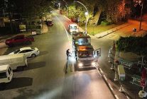 karamursel plaj yolu caddesine ozel asfalt dokunusu