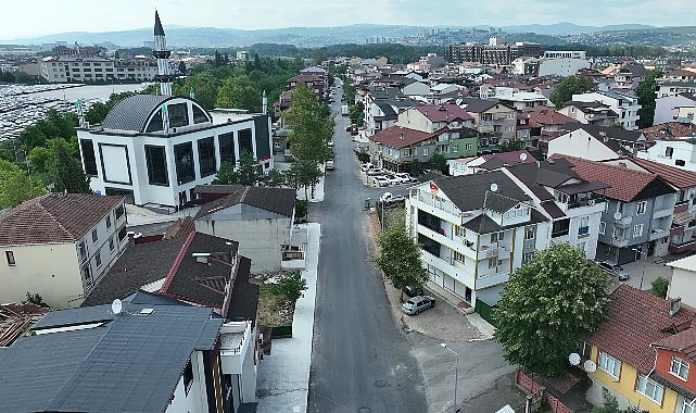 Kartepe’de yollar yenilendi, ulaşım rahatladı 1 kartepede yollar yenilendi ulasim rahatladi