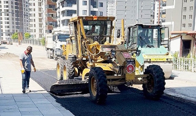 kecioren belediyesi fen isleri ekipleri sahada