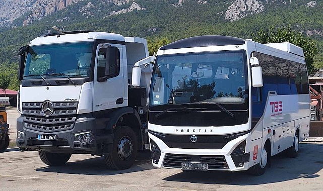 Kemer Belediye araç filosu genişliyor 1 kemer belediye arac filosu genisliyor