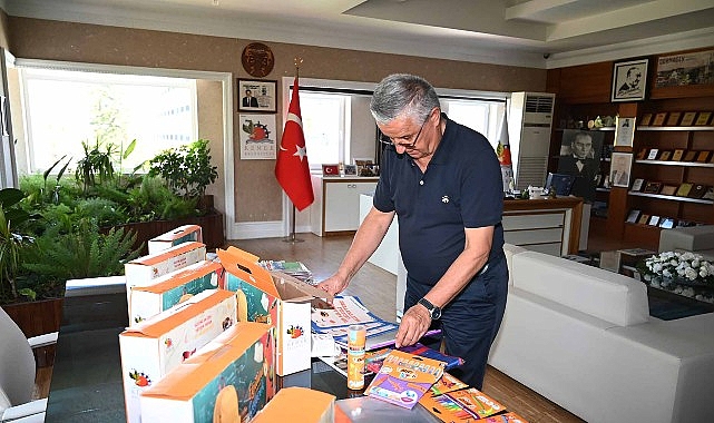 kemerde 6 bin 500 ogrenciye ucretsiz kirtasiye destegi