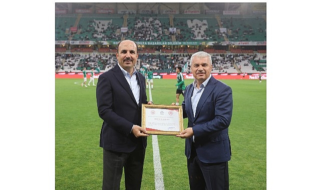 konya buyuksehir belediye stadyumu erisilebilirlik belgesi alan turkiyede ilk stadyum oldu