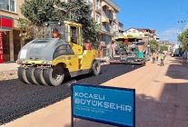 korfezde bir cadde daha prestij kazaniyor