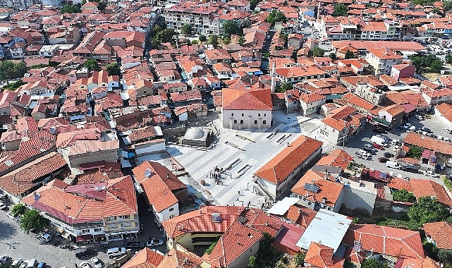 kulanin tarihi merkezine yeni meydan baskan dutlulu calismalari inceledi