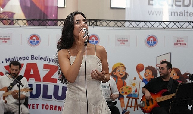 maltepe belediyesi yaz okulu coskulu bir torenle sona erdi