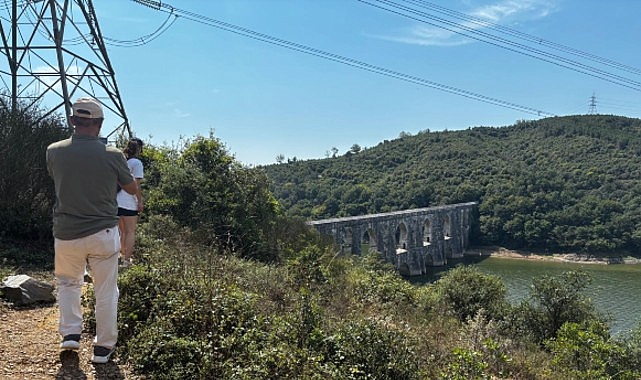 maltepeliler kemerburgaz kent ormani ve maglova su kemerini ziyaret etti