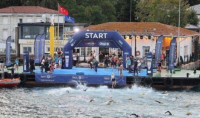 Oral-B İstanbul Boğaziçi Triatlonu'nda Çocuklar İçin Yarıştılar 1 oral b istanbul bogazici triatlonunda cocuklar icin yaristilar
