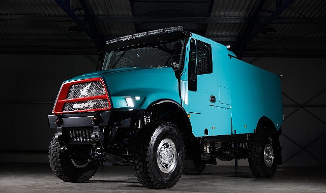 prometeon lastikleri dakar sampiyonu martin macikin yeni ralli kamyonu mmt evo5e guc veriyor
