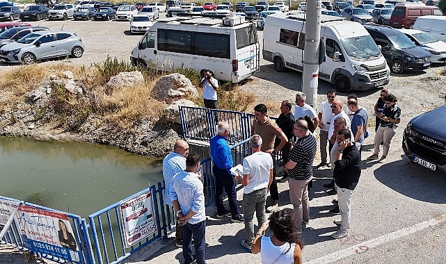 Seferihisar’da altyapı için kapsamlı çalışma: İZSU heyeti 1 seferihisarda altyapi icin kapsamli calisma izsu heyeti