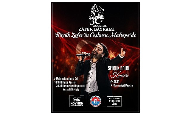 Zafer Bayramı coşkusu Maltepe’de yaşanacak 1 zafer bayrami coskusu maltepede yasanacak