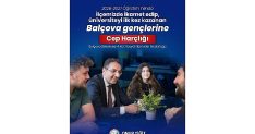 balcovadan universiteyi kazanan genclere cep harcligi destegi