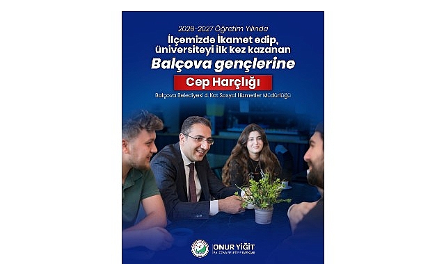 balcovadan universiteyi kazanan genclere cep harcligi destegi