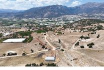 buyuksehirden elmali yalnizdam mahallesine sulama tesisi