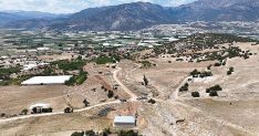 buyuksehirden elmali yalnizdam mahallesine sulama tesisi