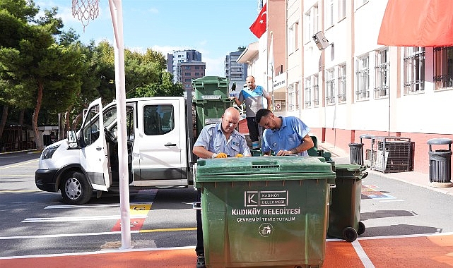 kadikoyde okullar yeni doneme hazirlaniyor