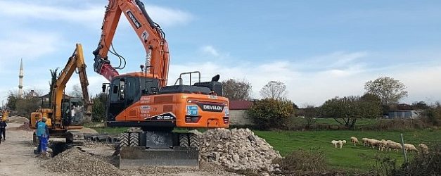 kandirada 9 mahallede 317 kilometrelik
