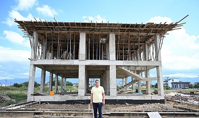 kartepenin yeni polis merkezi yukseliyor
