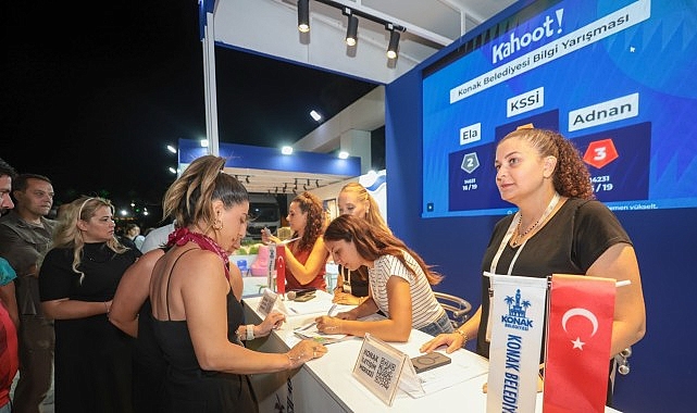 konak belediyesi standi fuarin gozbebegi oldu