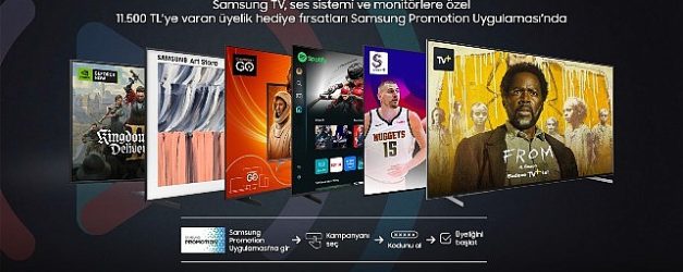 samsungdan eglence dunyasinin kapilarini aralayan kampanya