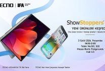 tecno yeni nesil cercevesiz konsept telefonunu ve 360 menteseli megabook t15 360 pro modelini ifa showstoppers 2026da sahneye cikariyor